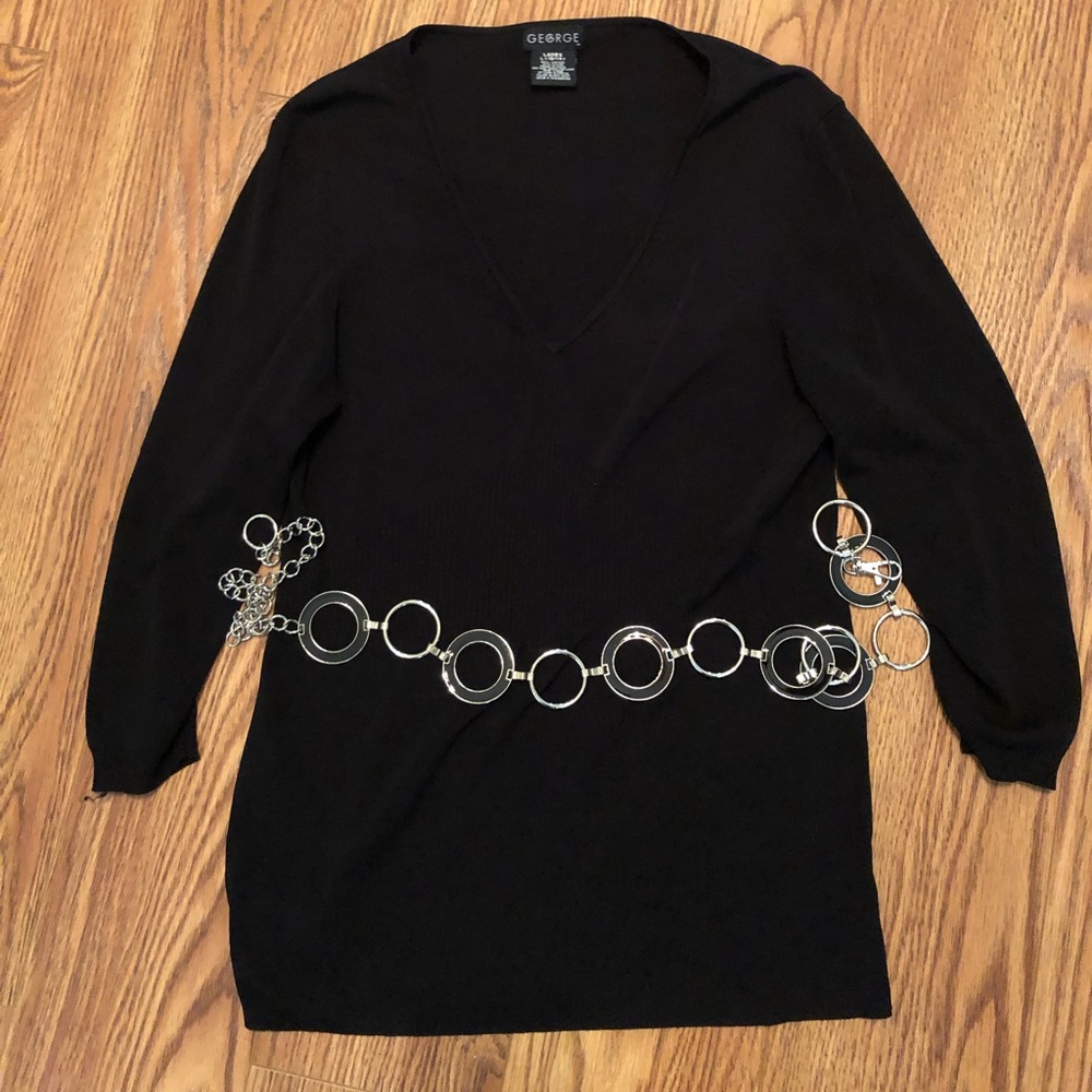 Shirt with belt